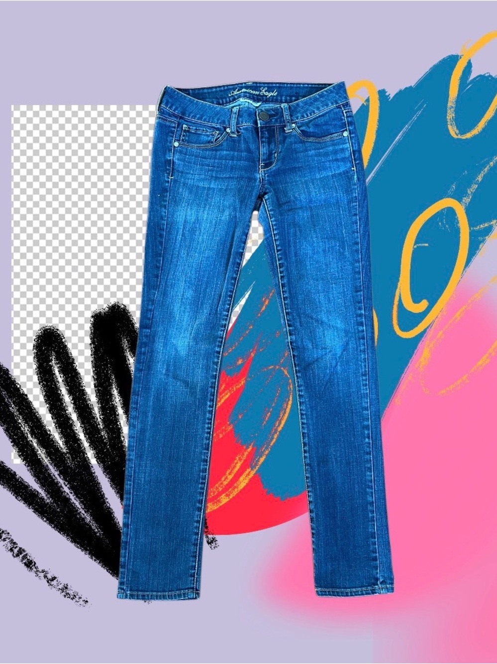 American Eagle Super Stretch Skinny Jeans Size 4